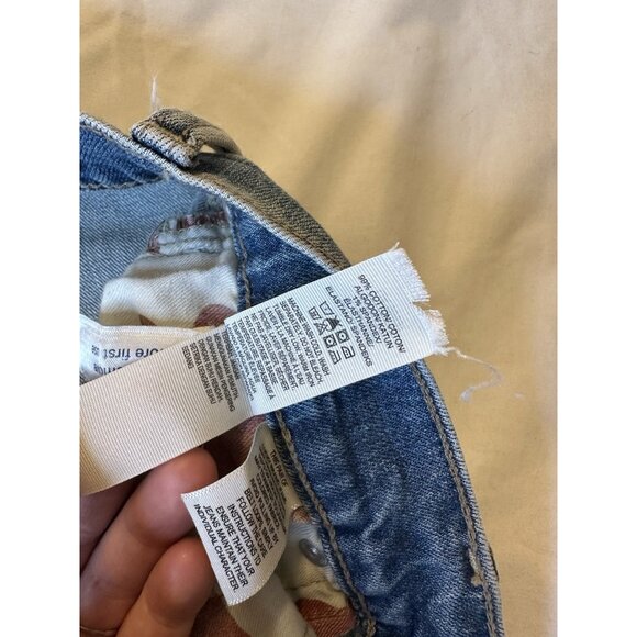 Lucky Brand Olivia Flare Womens Blue Jeans Stretch Boho Hippie 27x33 - Picture 4 of 8